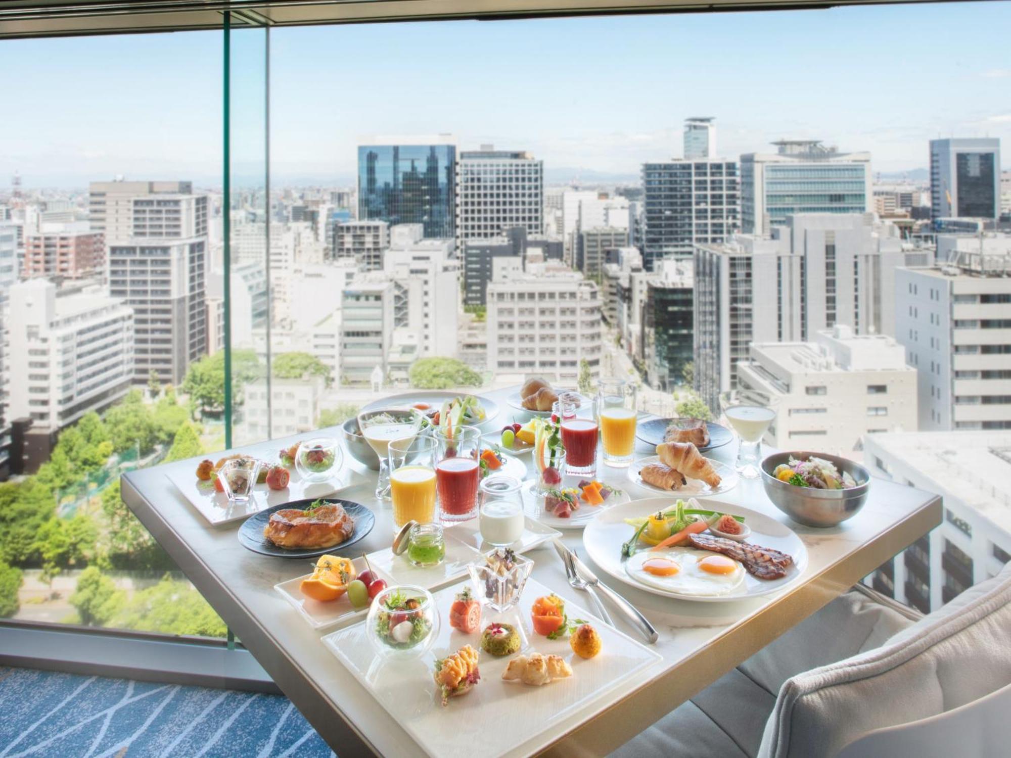 Nagoya Kanko Hotel Buitenkant foto Sky Lounge